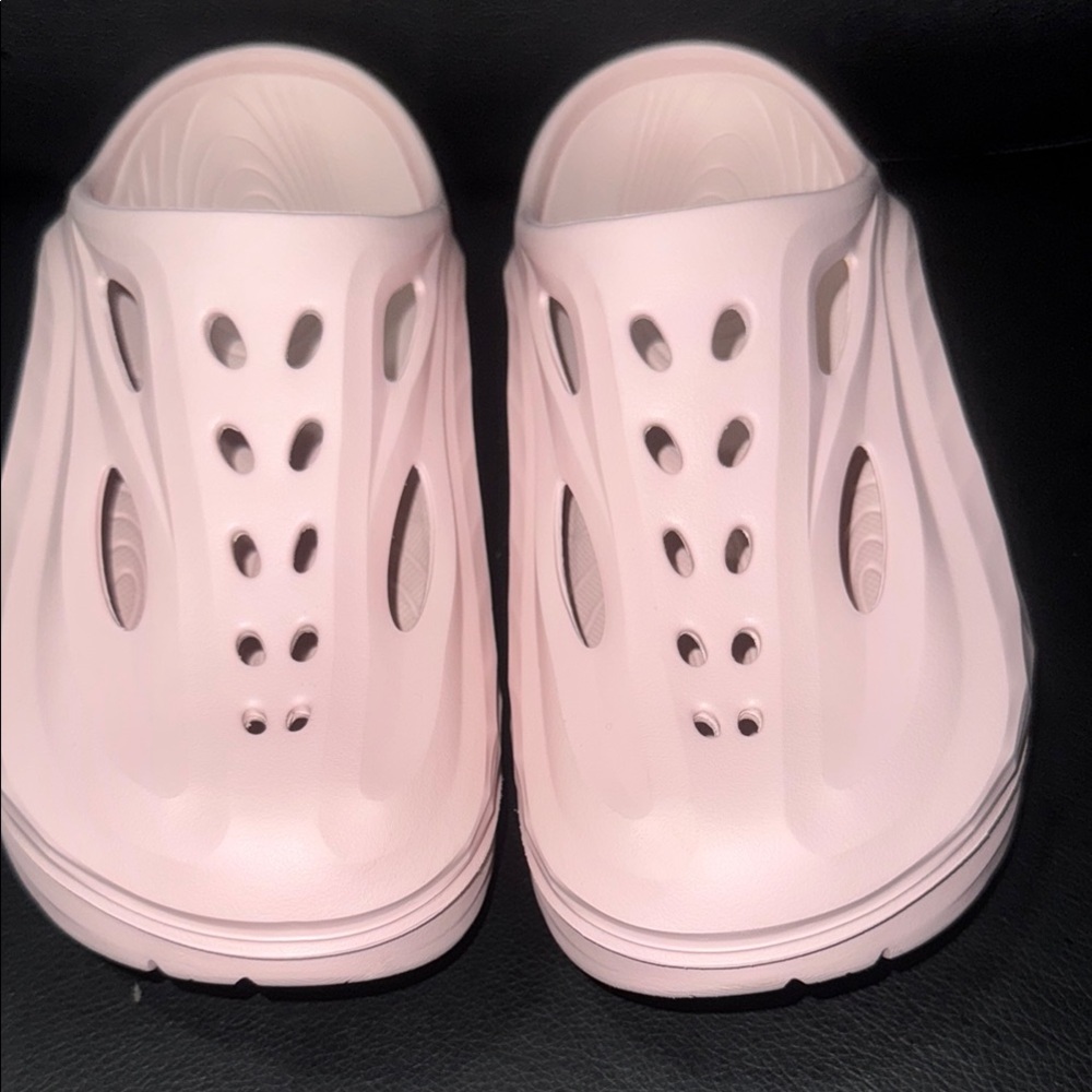 Hoka Pink Slip-On Loafers with Textured‎ Sole